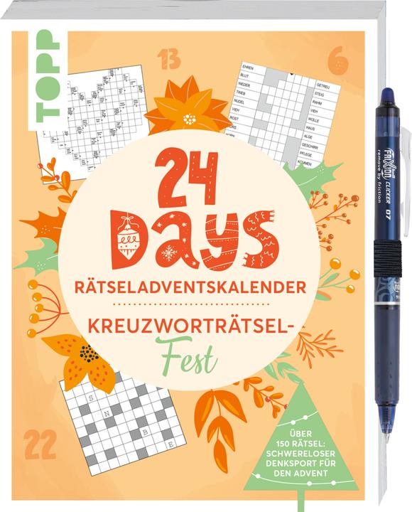 Produktbild Rätseladventskalender - Kreuzworträtsel-Fest