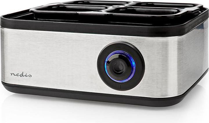 Actual product image Nedis KAEB130EAL - Vařič na Vejce | 8 ks | 3 fáze | miska | 500 Wattů (EU plug)