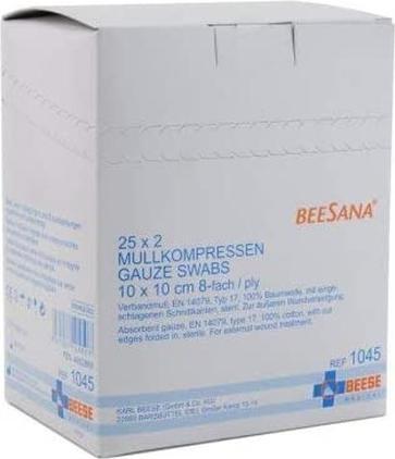 Image du produit Meditrade Compresses de gaze sans RX 8-plis stérile