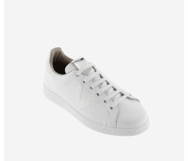 Image du produit Victoria baskets en cuir tennis glitter (40)