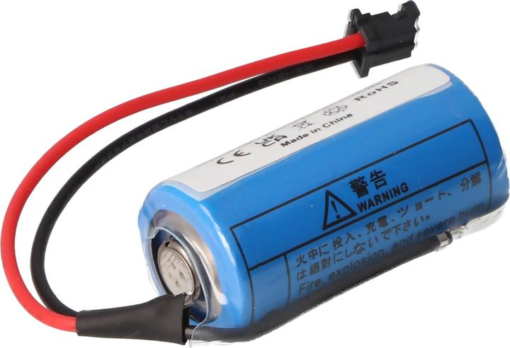 Immagine prodotto AccuCell Batteria adatta per Mitsubishi Q6BAT CR17335SE, Q02CPU (1 pz., Specifico del dispositivo, 1800 mAh)