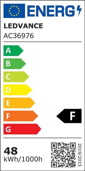 Energie-Label Ledvance LED Arbeitslicht Tube 20W 840 (4500 lm)