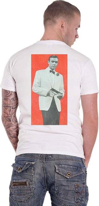 Actual product image James Bond Unisex Adult Goldfinger Profile T-Shirt (XXL)