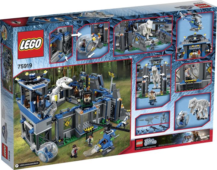 Immagine prodotto LEGO Jurassic World L'evasione di Indominus Rex (75919, LEGO Jurassic World)
