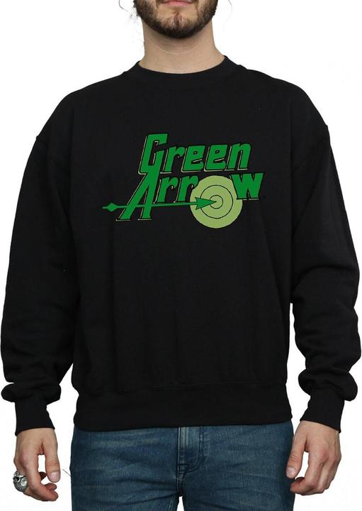Image du produit - Sweat GREEN ARROW TEXT LOGO - Homme (S)