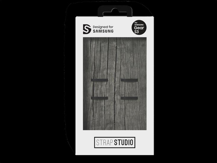 Produktbild Strap Studio Leather Classic Grey (22 mm, Leder, Gear S3 Frontier, Gear S3 Classic)