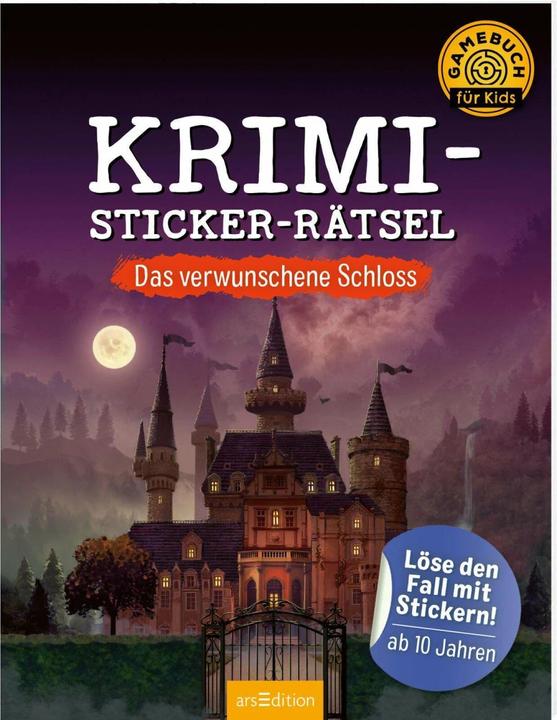 Actual product image Mystery Sticker Puzzle - The Enchanted Castle