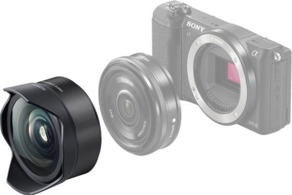 Image du produit Sony VCL-ECF2, convertisseur d'objectif fisheye (Convertisseur grand angle, Universel)