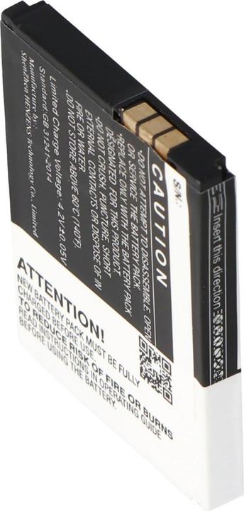 Produktbild AccuCell Akku AVM Fritz Fon M2 Nachbauakku für Fritz! Fon M2 Akku, BAK130506, Fritz!Fon M2