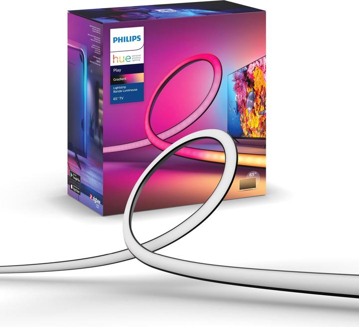 Produktbild Philips Hue Play Gradient Lightstrip 65" (RGBW, 254 cm, Indoor)