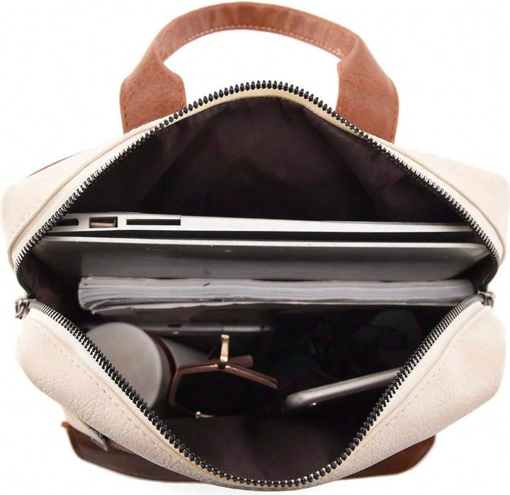 Produktbild Only-Bags.Store Casual Multifunktions-Frauen-Rucksack, All-Match-Reissverschluss Lagerung täglichen Rucksack