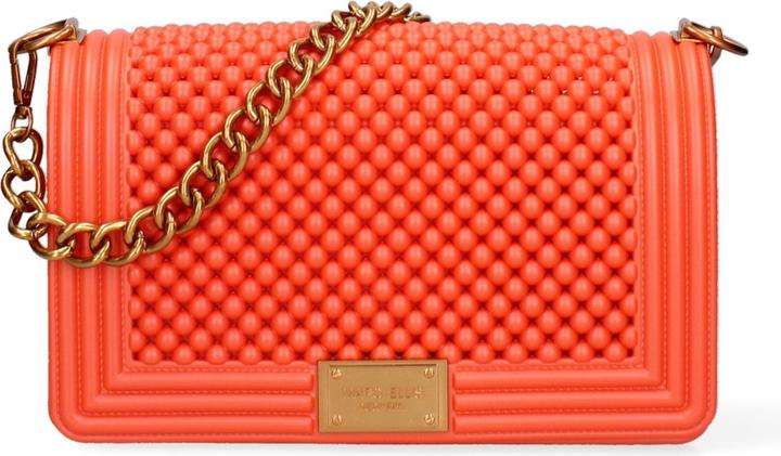 Marc Ellis Damen Schultertasche - Modell Volara - 100% Gummi - 25.0 X 15.0 X 8.0 Cm