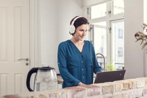 Actual product image EPOS Headset ADAPT 361 Bluetooth, USB-C, White (Wireless, Cable, USB-C)
