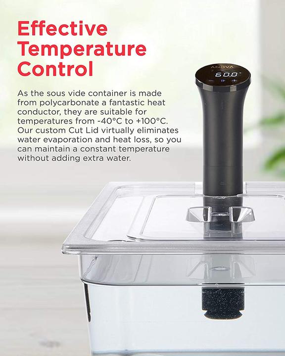 Immagine prodotto Sous Vide Tools Contenitore in policarbonato da 20 L