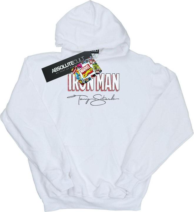 Immagine prodotto Iron Man AKA Tony Stark Felpa con Cappuccio Donna (M)