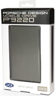Actual product image LaCie Porsche Design Mobile Drive P'9220 (1 TB)