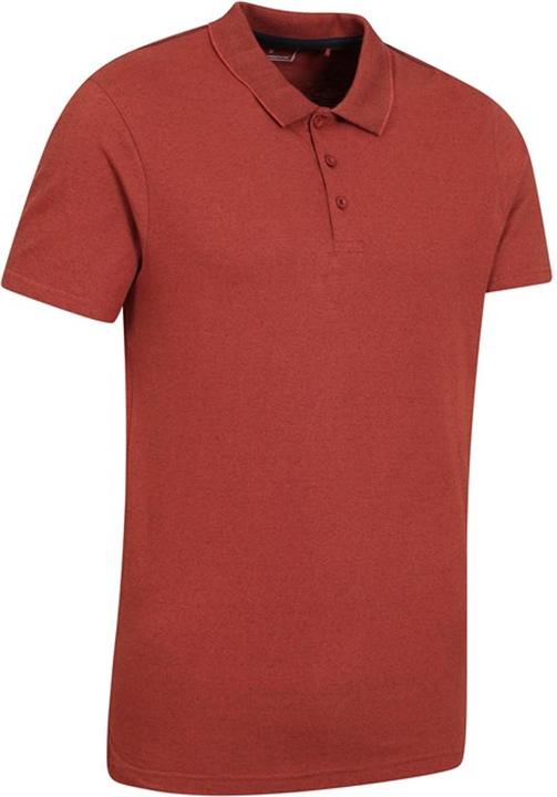 Actual product image Mountain Warehouse Mens Cordyline Textured Polo Shirt (XS)