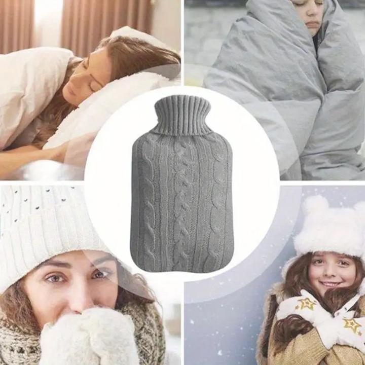 Image du produit ASMI bouillotte, bouillotte avec housse en tricot (1 l)