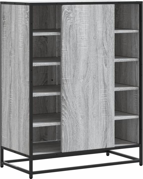 Image du produit VidaXL Armoire à chaussures Étagère à chaussures Rangement pour chaussures Gris Sonoma