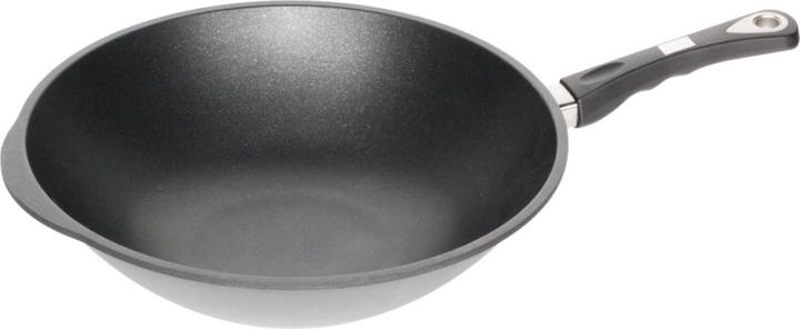 Actual product image AMT Induction wok D36cm, H11cm with handle (36 cm, Wok)