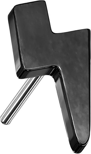 Produktbild Star Piercing Threadless Blitz schwarz (ohne Messing, Titan G23)