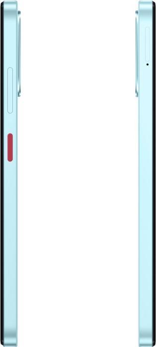 Produktbild ZTE Blade A55 - 4G Smartphone - Dual-SIM - RAM 4 GB / Interner Speicher 64 GB - Triple-Kamera - fron (64 GB, Wasserblau, 6.75", Dual SIM, 13 Mpx, 4G)