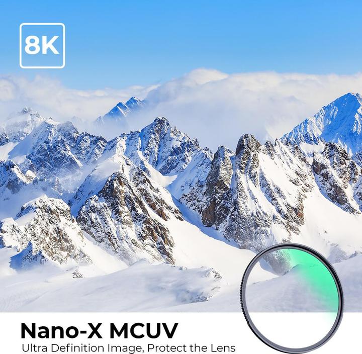Produktbild K&F Concept 105MM MCUV Protection Filter with 28 Multi-Layer Green Coatings HD Waterproof Scratch Resistant (Nan (UV-Filter)