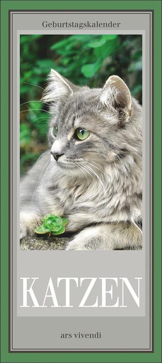 Image du produit Calendrier d'anniversaire pour chats, perpétuel (Allemand)