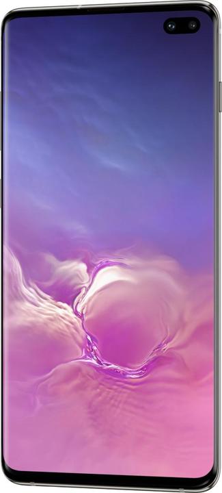 Produktbild Samsung Galaxy S10+ (128 GB, Prism Black, 6.40", Hybrid Dual SIM, 16 Mpx, 4G)