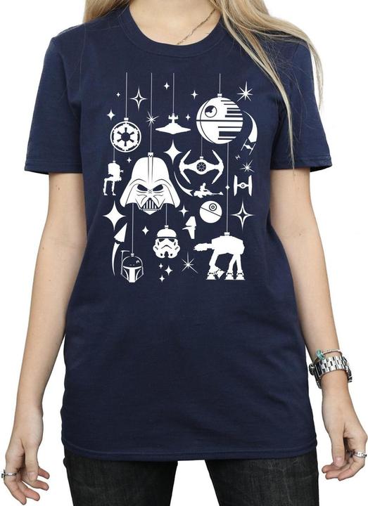 Star Wars Christmas Decorations TShirt (XXL)