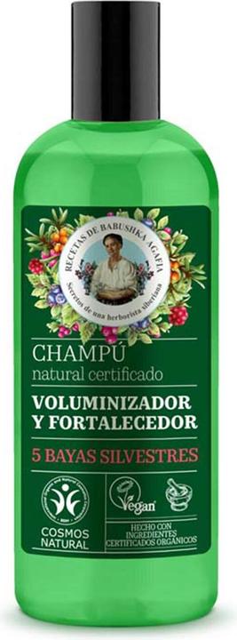 Babushka Agafia Veganes Volumen- und Stärkungsshampoo 260ml (260 ml)