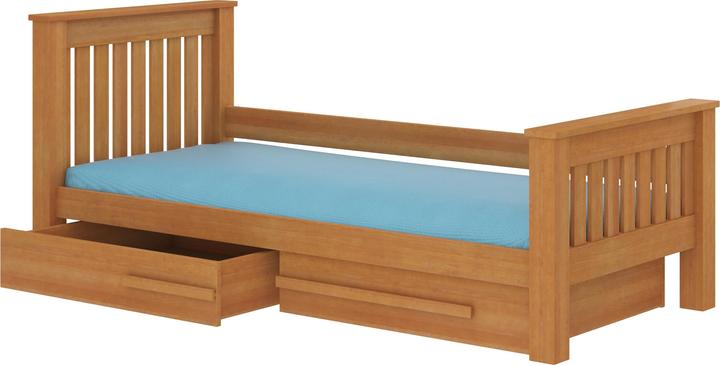 Actual product image ADRK Furniture Bed with mattress CARMEL 180x80 (180 x 80 cm)