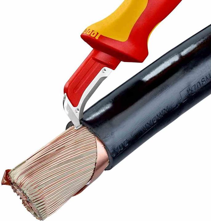 Actual product image Knipex Stripping Knives with guide shoe 98 55 SB (3.80 cm)