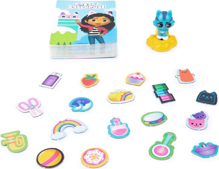 Image du produit Spin Master Gabby's Dollhouse, Jeu des paires dans la Maison magique, Jeu de mémoire à 2 joueurs, Jeu de société (Allemand)