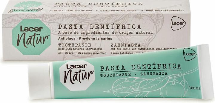 Immagine prodotto Lacer Dentifricio Nature Antiplacca 100ml (100 ml)