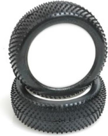 Schumacher Mini Pin -Pre-Glued Yellow Front Hex Drive (pr)