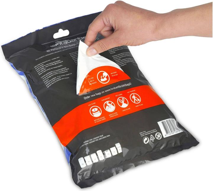 Actual product image Brabantia PerfectFit Bags (40 x, 20 l)