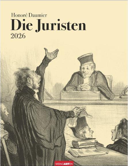Immagine prodotto Honoré Daumier: Die Juristen Kalender 2026 (34 x 44 cm, Tedesco)