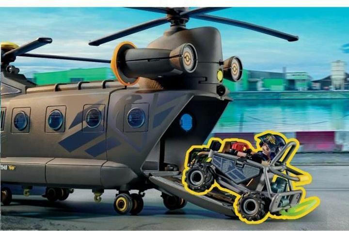 Actual product image Playmobil SWAT rescue aircraft (71149, Playmobil City Action)