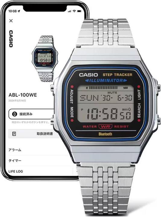 Actual product image Casio ABL-100WE-1AEF (Digital watch, 38 mm)