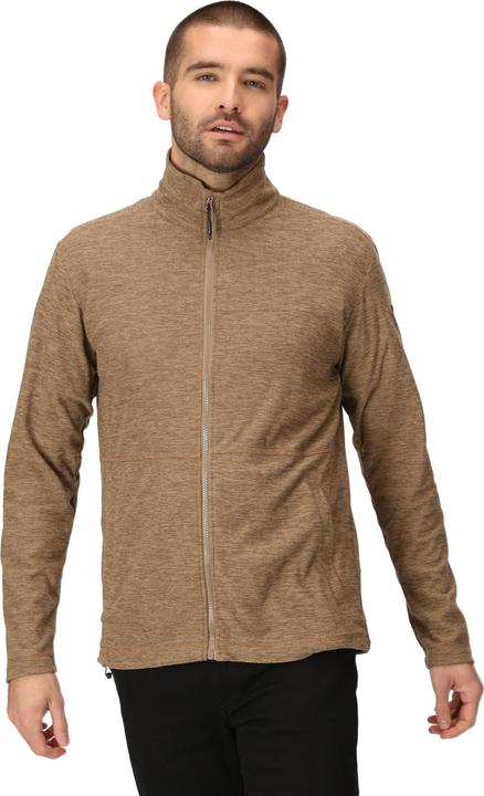 Actual product image Regatta Mens Edley Marl Full Zip Fleece Jacket (XL)
