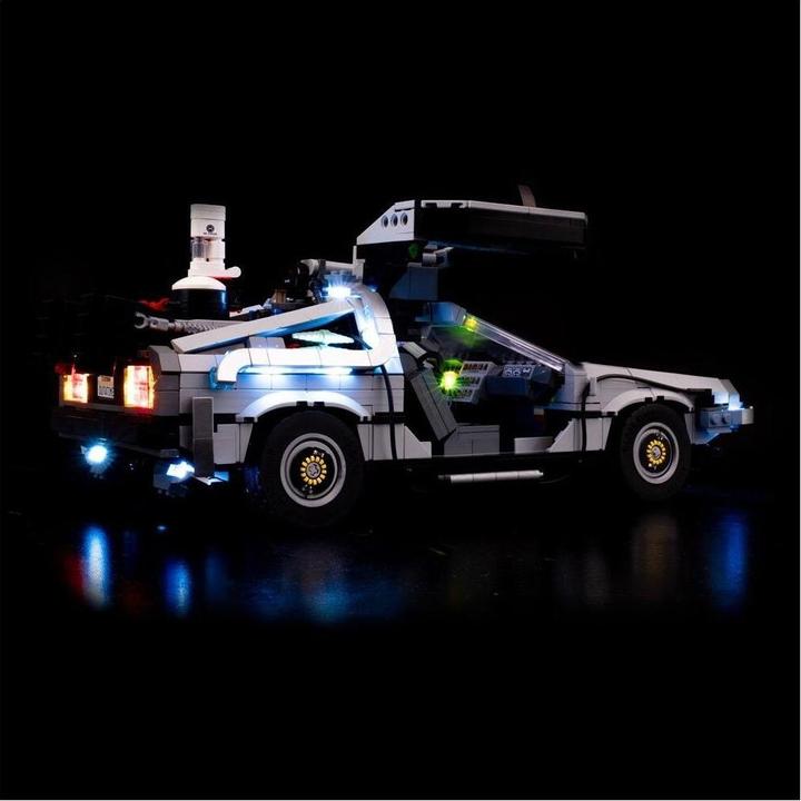 Produktbild Light my bricks LED Licht Set für LEGO Die Zeitmaschine aus Zurück in die Zukunft