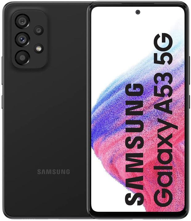 Actual product image Samsung Galaxy A53 5G Enterprise Edition (128 GB, Awesome Black, 6.50", Dual SIM, 64 Mpx, 5G)