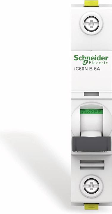 Image du produit Schneider Electric Acti9 iC60N MCB 1 pôle 6A Courbe B