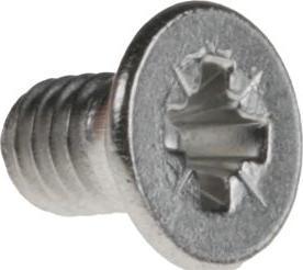 Actual product image Rs Pro Countersunk Pozidriv screws A2, M3 x 5mm stainless steel
