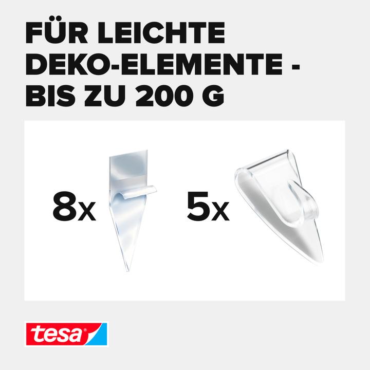 Immagine prodotto tesa Ganci trasparenti Powerstrips