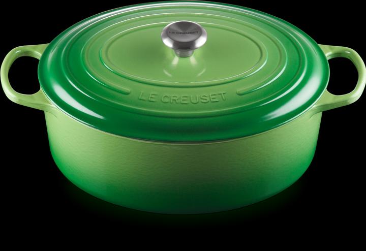 Immagine prodotto Le Creuset Girarrosto in ghisa ovale da 35 cm (Pirofila + casseruola, Ghisa, Smalto)