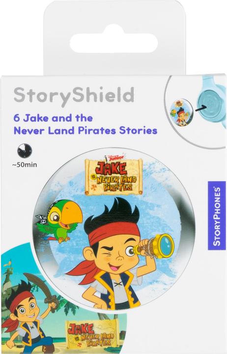 Immagine prodotto StoryPhones StoryShield Disney Jake e i Pirati dell'Isola che non c'è (Inglese, Spagnolo, Francese, Tedesco, Italiano)