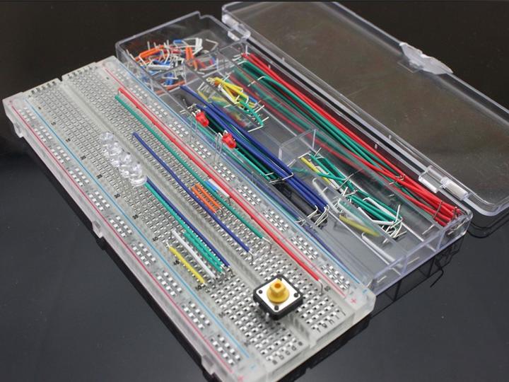 Produktbild OEM Breadboard mit Steckkabel Combo (Breadboard)