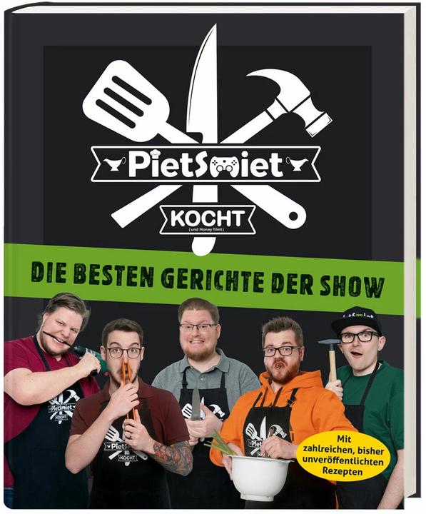 Actual product image PietSmiet kocht. Die besten Gerichte der Show (German, PietSmiet, 2021)